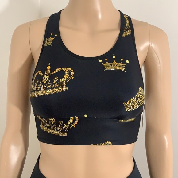 LAST ONE!  - New Victoria’s Secret VSX High Neck Racerback Sports Bra Size XS - Picture 1 of 12